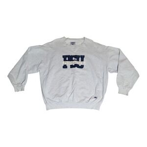 Vintage 80s Russell Athletic Pro Cotton Penn State Crewneck Embroidered XL USA